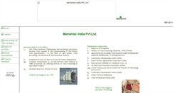 Desktop Screenshot of marientalindia.com